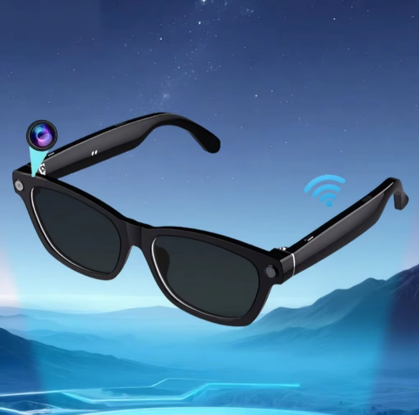 New  AI Conversation V03 Smart Glasses Camera Translation WiFi for Music Playback 1080P Video Recording