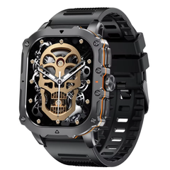 Smart Watch AK72 Case Rubber Heart Rate Monitor Sport Modes 4-Day Battery Magnetic Kid-Friendly