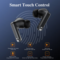 ADIG-12 TWS Earbuds: 13mm Copper Speakers, Low Latency, Touch & Waterproof