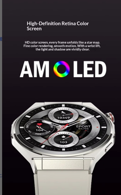 HK5 Smartwatch IPS Silicone Heart Rate for Call GPS Compass Altitude Barometric Pressure Outdoor Sports Cross-Border