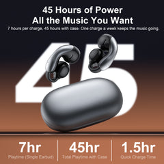 ADIG-630 Touch Control Wireless Bluetooth Earbuds, Siri Voice Activation, Type-C Charging, 4-5 Hours Playback Time