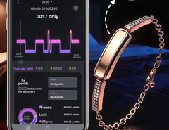 Cross-Border Hot Stainless Steel Smart Bracelet, Sports & Health Monitoring with Female Cycle Tracking, Ideal for Valentine's Day