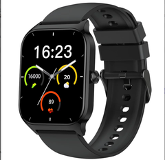 P125 Watch Real-time Heart Rate & Blood Oxygen Activity Tracker Alarm Clock with IP68 Waterproof Silicone Band