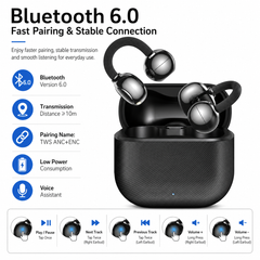 ADIG-50 TWS Earbuds | Low Latency, Touch Control, 15H Playtime
