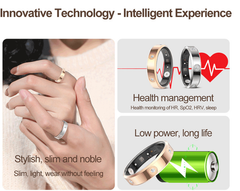 HR01 Smart Ring for Heart Rate & Sleep Monitor