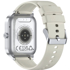 P125 Watch Real-time Heart Rate & Blood Oxygen Activity Tracker Alarm Clock with IP68 Waterproof Silicone Band