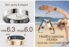 HR01 Smart Ring for Heart Rate & Sleep Monitor