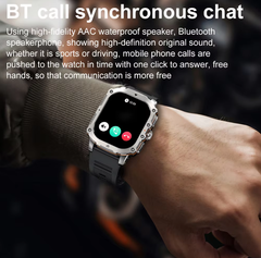 Smart Watch AK72 Case Rubber Heart Rate Monitor Sport Modes 4-Day Battery Magnetic Kid-Friendly