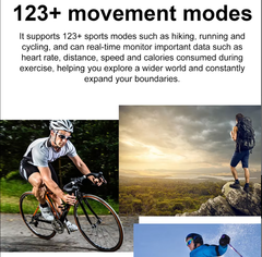 Smart Watch AK72 Case Rubber Heart Rate Monitor Sport Modes 4-Day Battery Magnetic Kid-Friendly