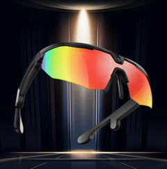 W640 Outdoor Cycling Sports Smart Glasses AI Photography 800W Object Recognition Translation WiFi Touch PC+ABS Frame Button