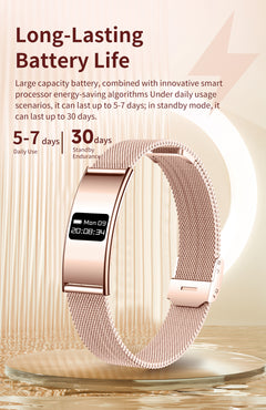 LB Smart Health Bracelet, Multi-Sport Modes & Female Cycle Reminder