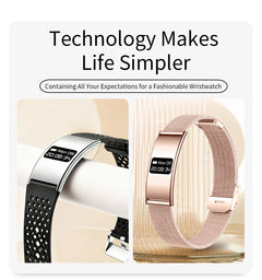 LB Smart Health Bracelet, Multi-Sport Modes & Female Cycle Reminder