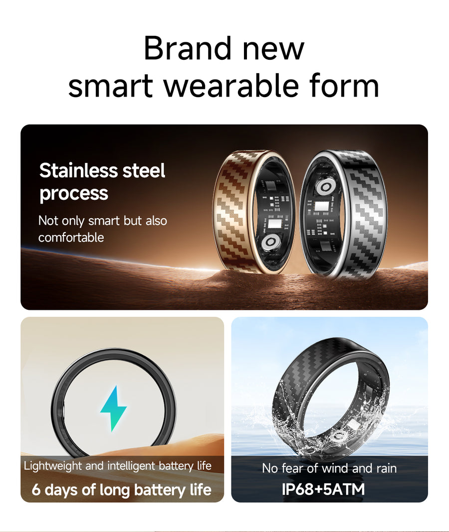 SY02 Smart Ring | Portable Health Manager & Hands-Free Smart Interaction