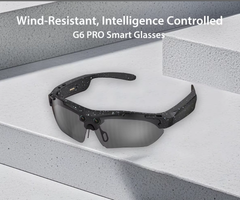 New AI Smart Riding Glasses Outdoor Sports Climbing Photo Video Recording Real-Time Translation Glasses Model G6 32GB
